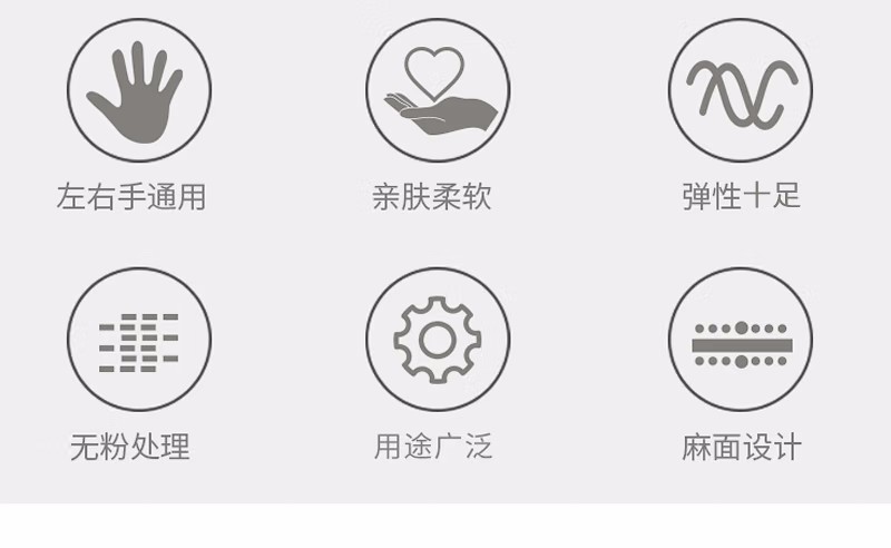 塞莫詩L907MW高彈性加厚耐用乳膠手套圖片6