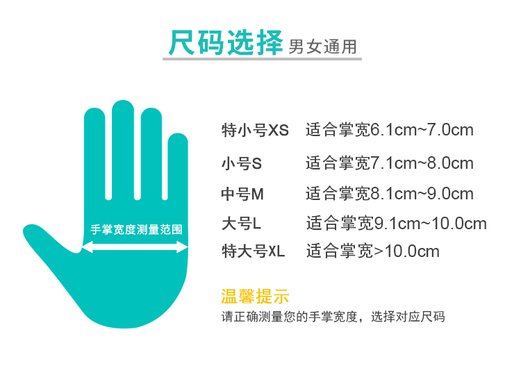 塞莫詩LM903MW一次性醫用橡膠檢查手套圖片6