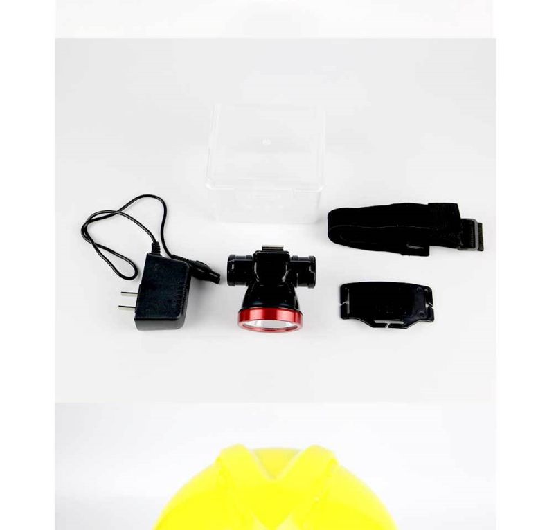 漢盾HD-HT13 ABS標準型帶礦燈安全帽8