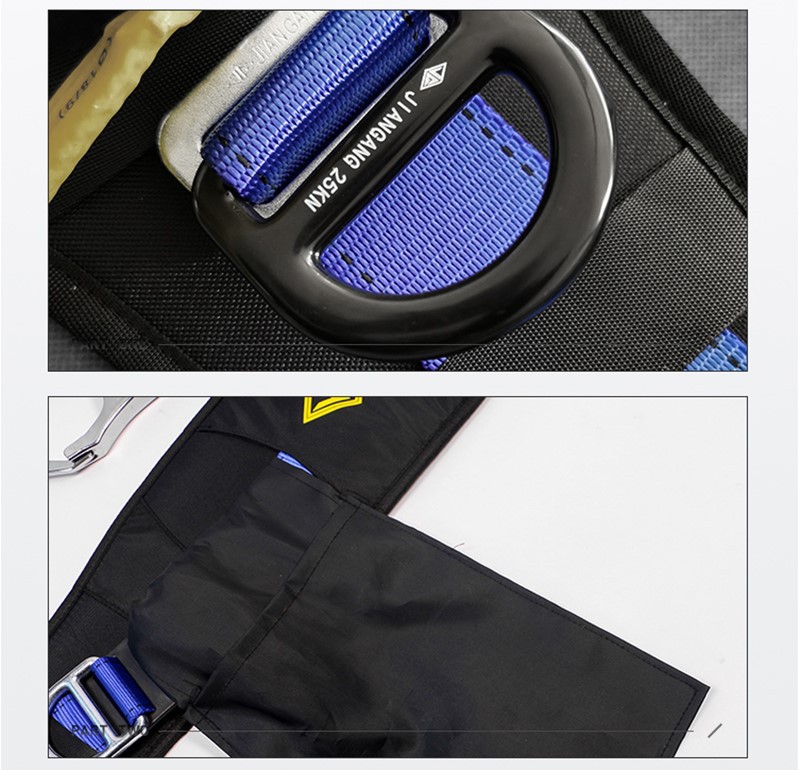 建鋼680123高空雙背雙跨雙大鉤安全帶21