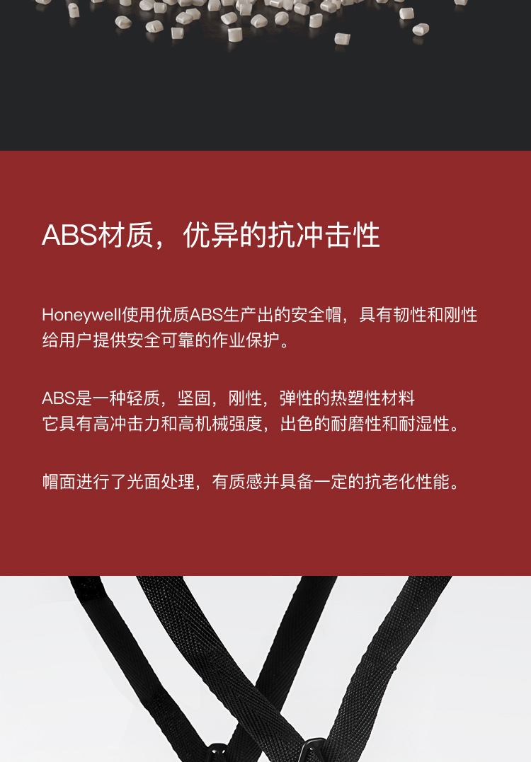 霍尼韋爾H99BA115S ABS紅色安全帽 H99S系列帶通風孔安全帽13