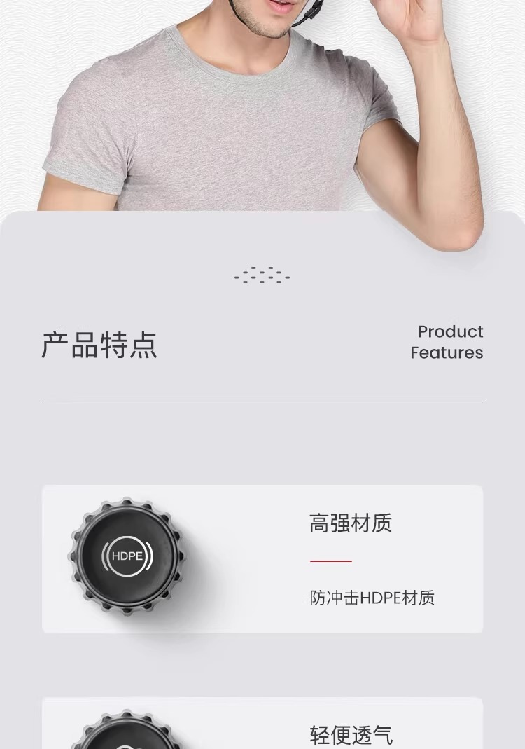 霍尼韋爾L99RS106S PE湖藍(lán)色安全帽 L99S系列安全帽3