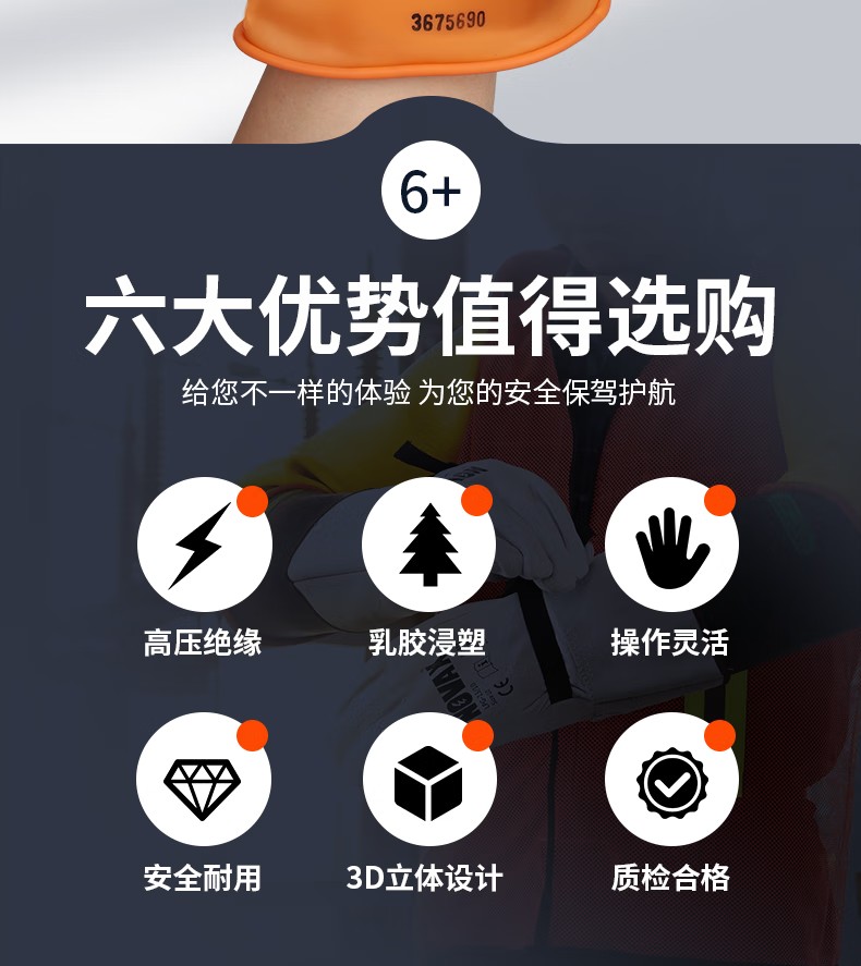 XLO-050/S1-280 STROM乳膠絕緣手套2