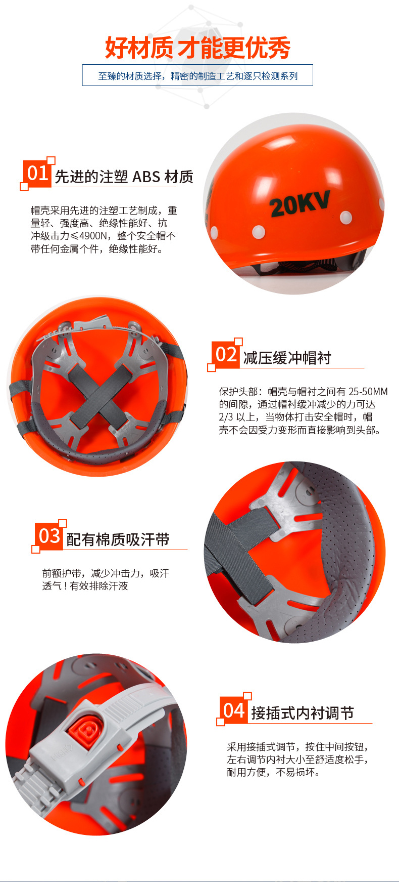 定和DH3015 ABS絕緣安全帽20KV5