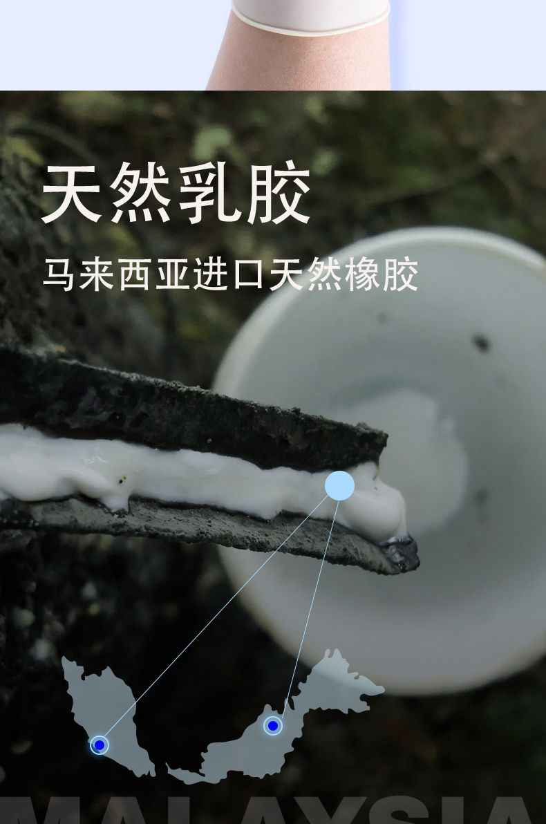 雪蓮JC-002藍色丁腈光里麻面一次性檢查手套2.jpg