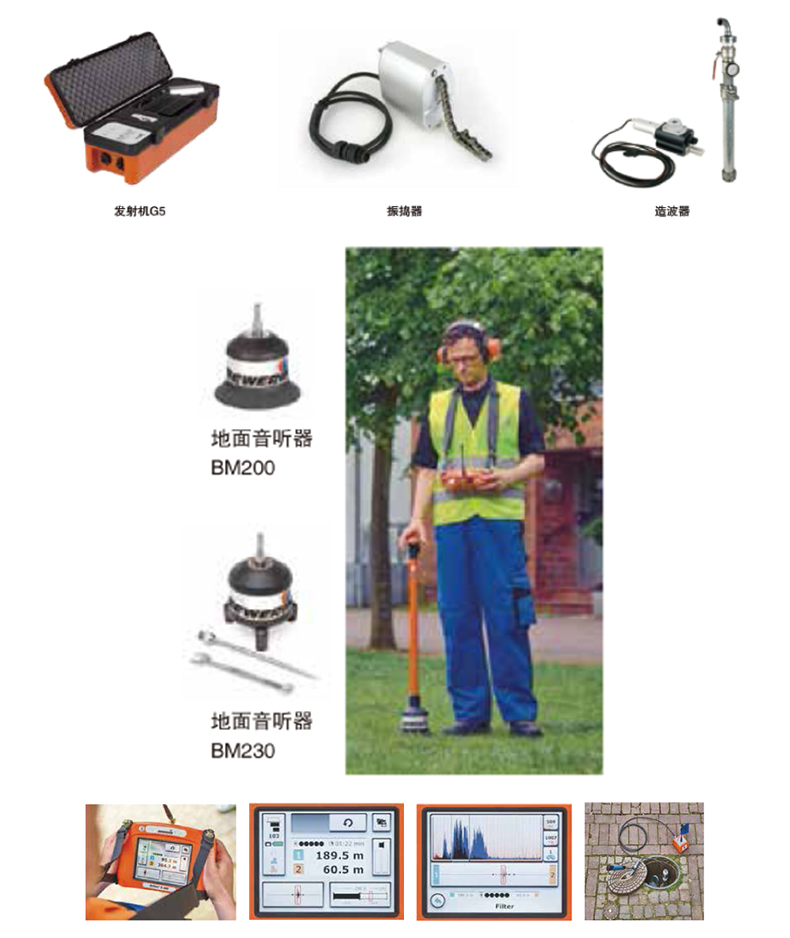 SEWERIN豎威SeCorrPhon AC200新一代全能王漏水監(jiān)測儀