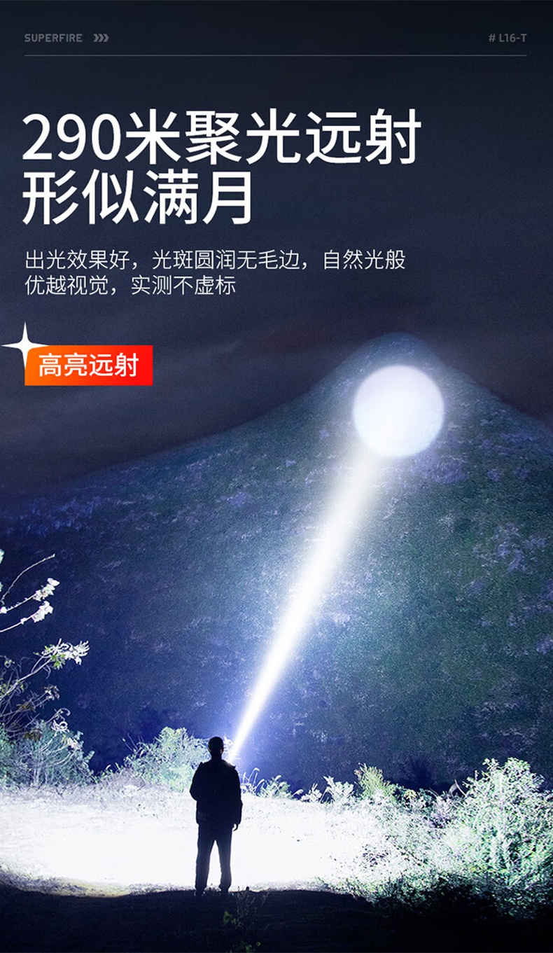 神火L16-T強光遠射通宵續航手電筒9.jpg