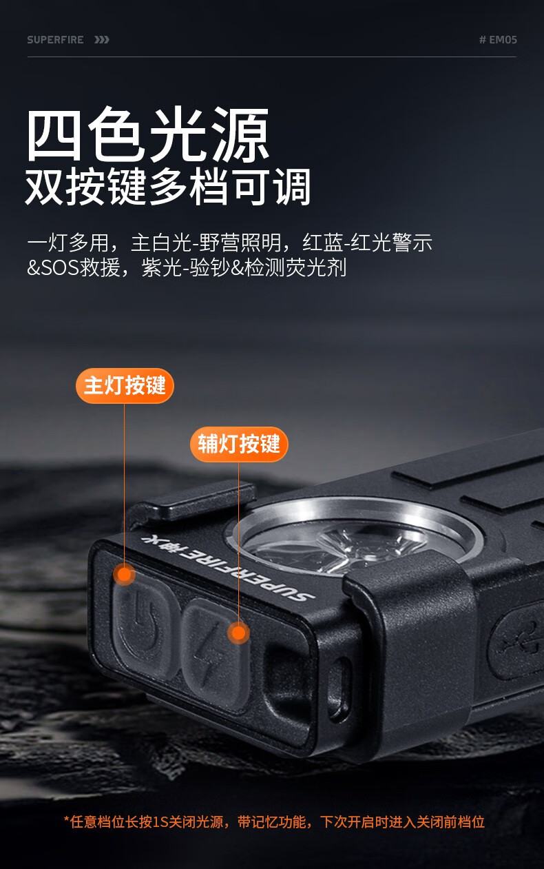 神火EM05多功能EDC四燈源鑰匙扣燈4.jpg