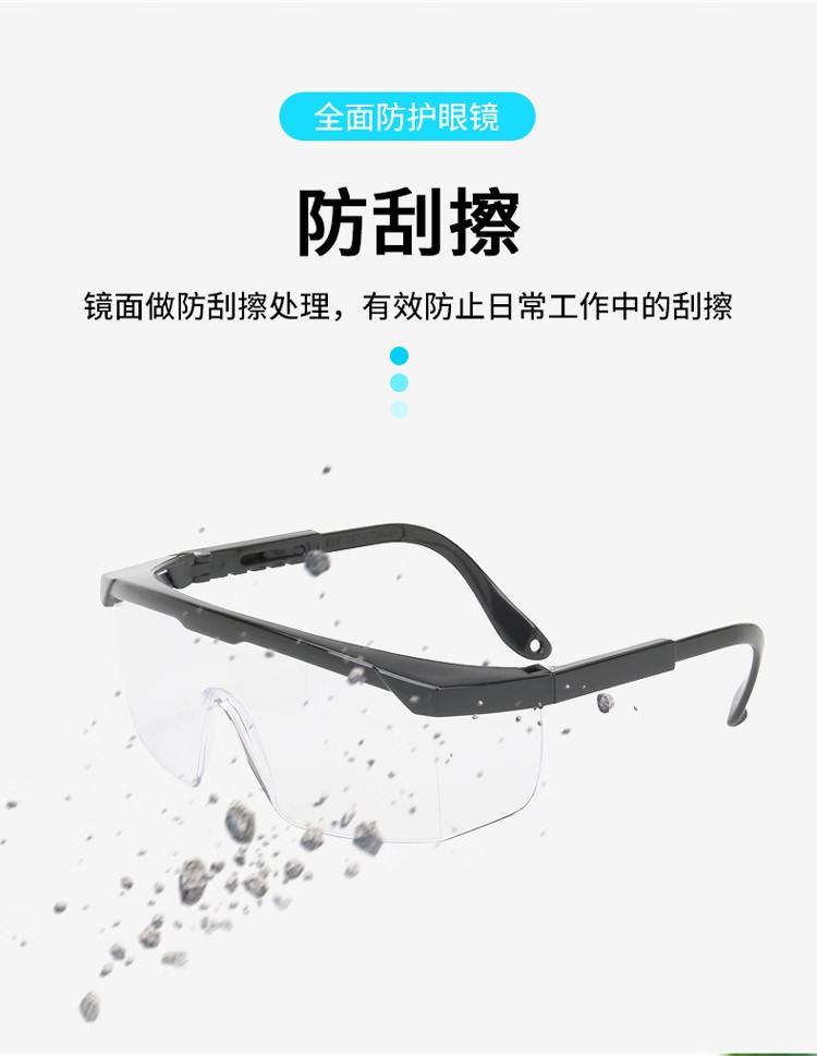 PIP 250-24-0000亞洲款防霧防刮防沖擊眼鏡4