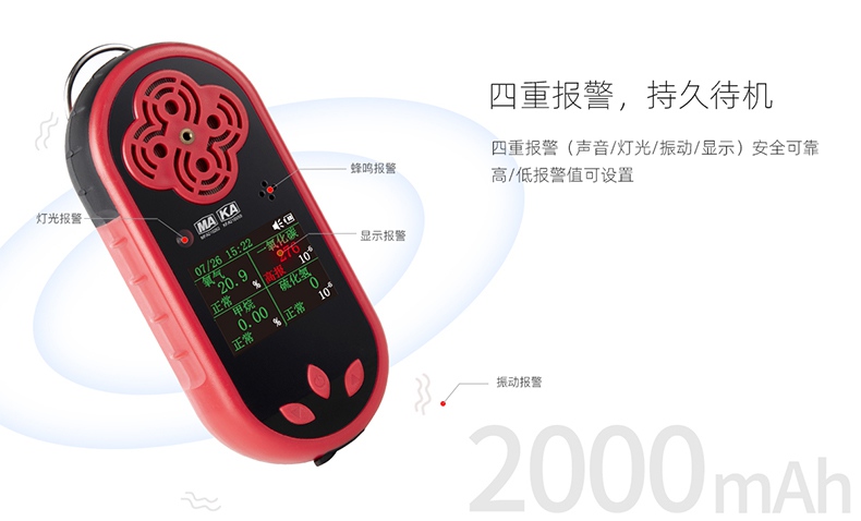 保時(shí)安JD4擴(kuò)散式多參數(shù)氣體檢測(cè)報(bào)警儀4.jpg
