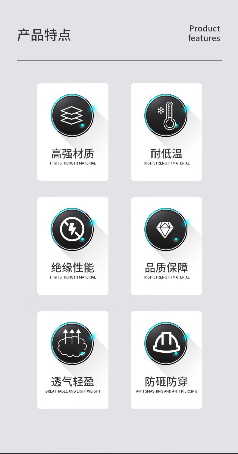 STANLEY史丹利ST1140抗沖擊H型透氣ABS安全帽3