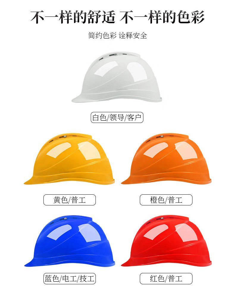 STANLEY史丹利ST1140抗沖擊H型透氣ABS安全帽8