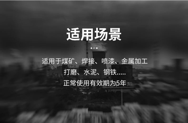 STANLEY史丹利ST2210橡膠半面罩防塵面具3