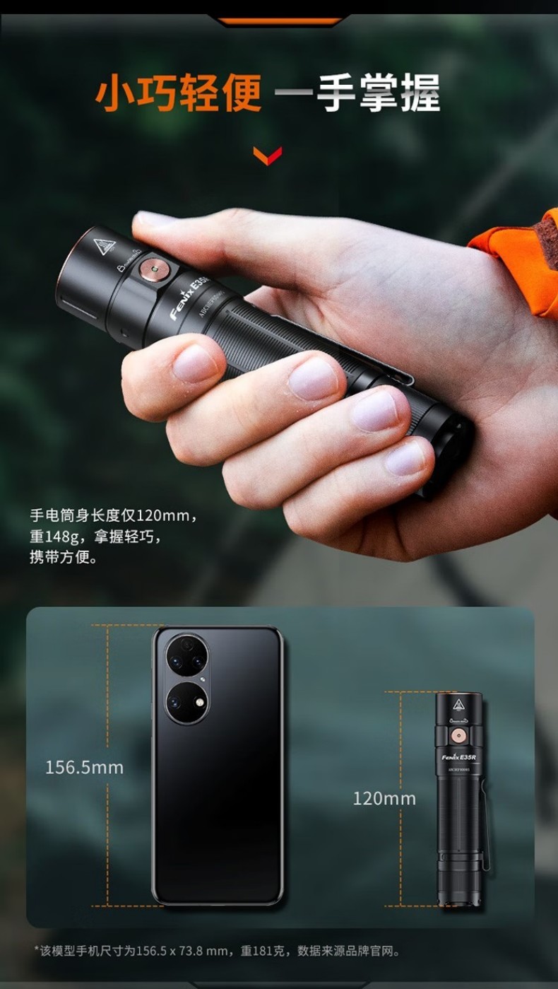 FENIX菲尼克斯E35R E系列高性能EDC小直筒手電3.jpg
