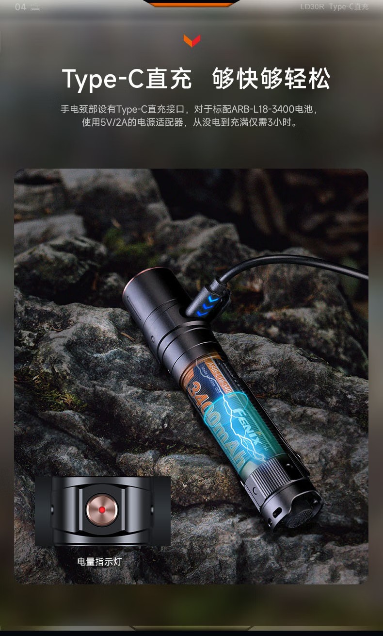 FENIX菲尼克斯LD30R LD系列高性能戶外手電5.jpg