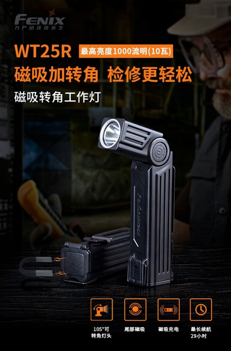 FENIX菲尼克斯WT25R WT系列磁吸轉角工作燈1.jpg