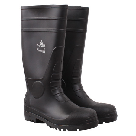 代爾塔301407PVC高幫安全靴