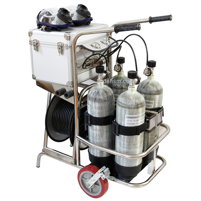 CHZK4/6.8F/30車載立式四瓶移動(dòng)供氣源
