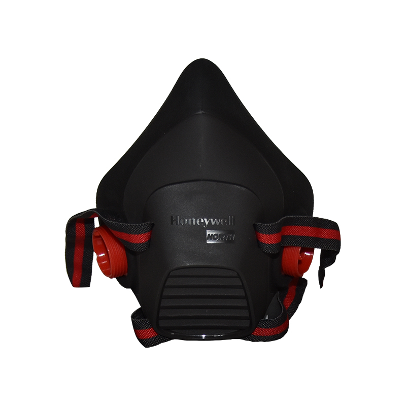 霍尼韋爾750030M雙濾盒硅膠半面罩防毒面具