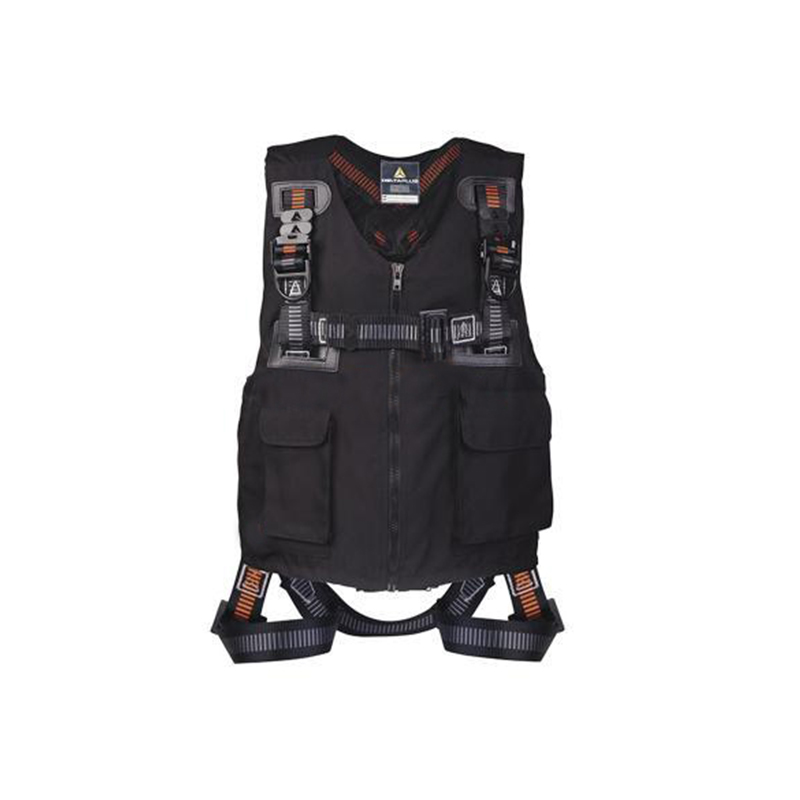 代爾塔501025馬甲式雙掛點快速接口安全帶