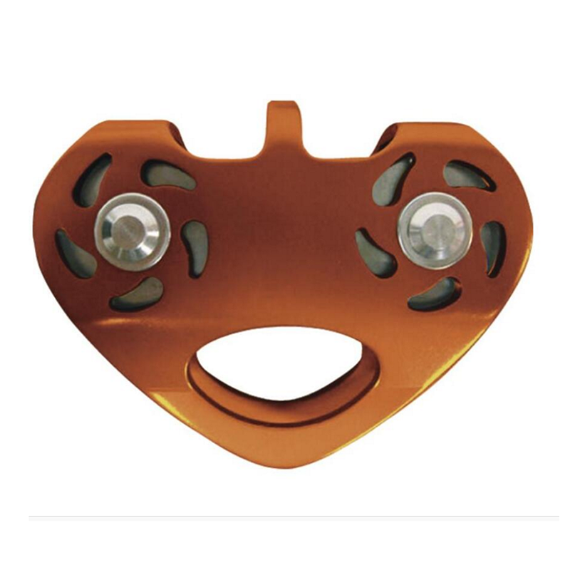 代爾塔509025鋁制橫向軸承式雙滑輪