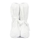 定和DH5112白色一次性無紡布靴套高筒加長綁帶鞋套