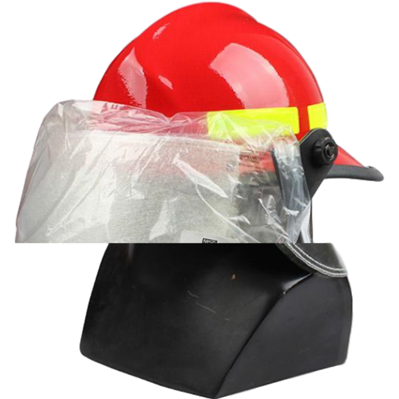 梅思安10107117-a紅色F3美式鋁質披肩消防頭盔