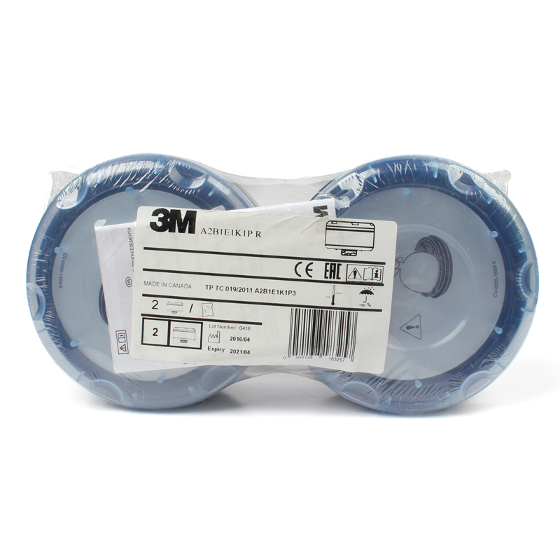 3M丘比特呼吸器453-09-25 A2B1E1K1P3濾盒