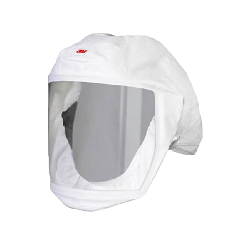 3M S-133S白色長(zhǎng)管供氣式防化頭罩