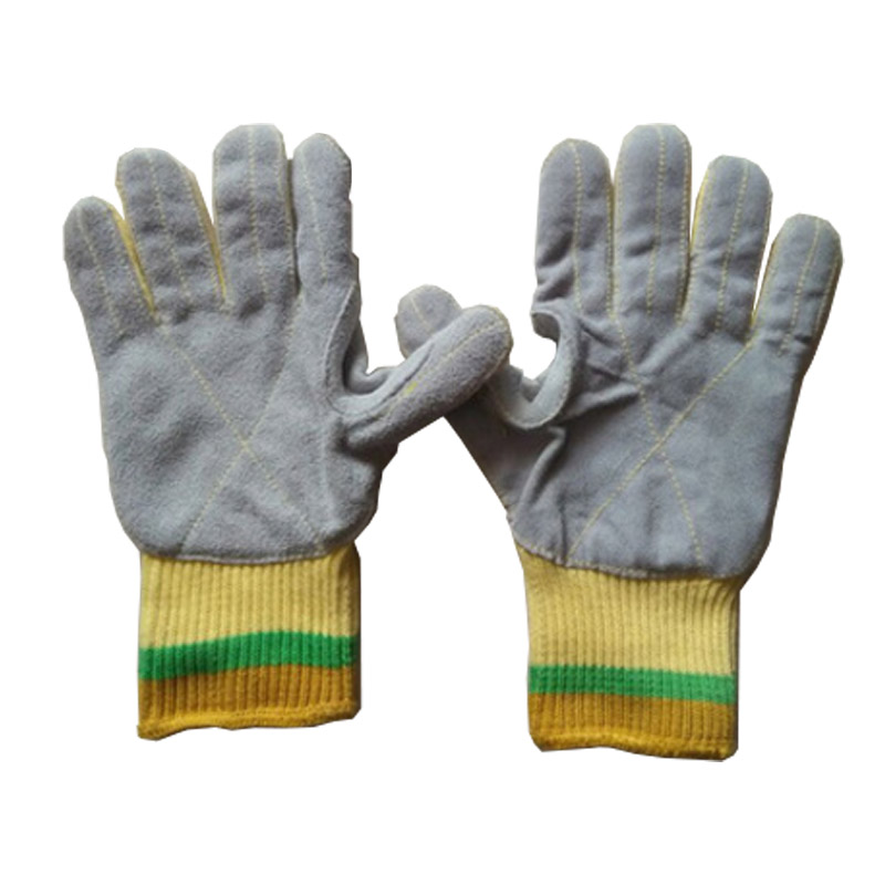 杜邦KK1041貼皮五級(jí)防割手套