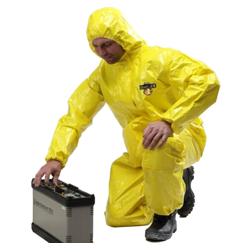 雷克蘭CT4SY428PSG標準帶帽連體防化服