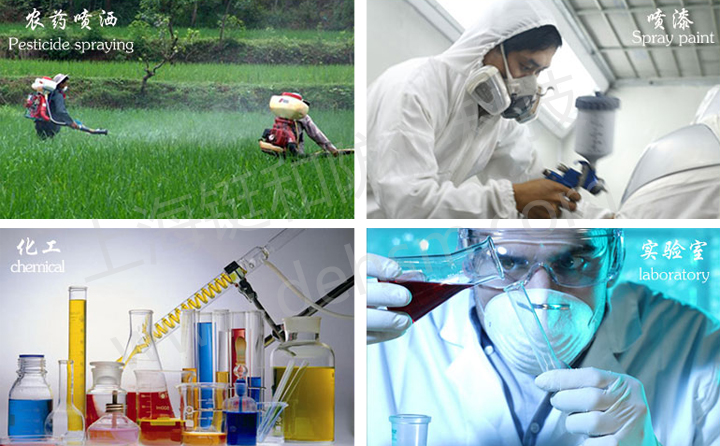 3M3050自吸過濾式防毒面具使用領域