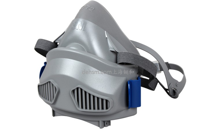 3M7772防有機蒸氣防塵面具圖片-側面