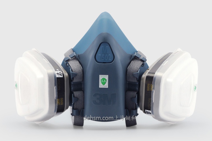 3M7502+6005防有機氣體及甲醛防毒面具價格