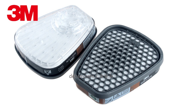 3M6001i-CN濾毒盒圖片-反面