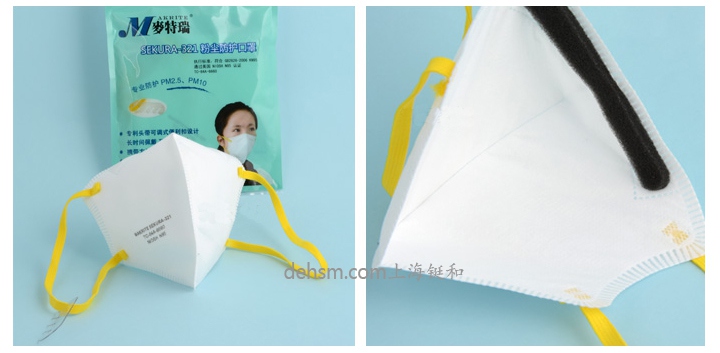 Makrite麥特瑞SEKURA-321防塵口罩呼氣閥設計