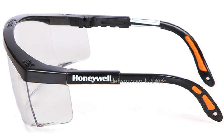 Honeywell100110防護眼鏡圖片-側面