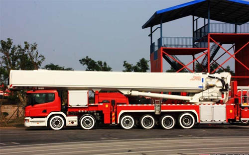 擎天101云梯消防車