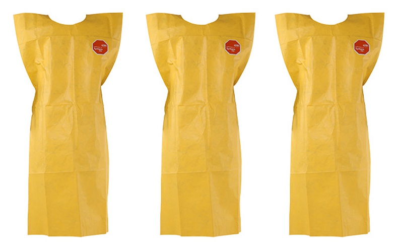 杜邦TC285S YL防化圍裙圖片-正面