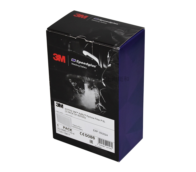 3M837012送風機顆粒物防塵濾盒圖片-包裝