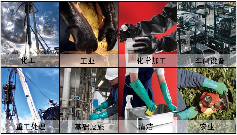 Ansell安思爾ME104橡膠手套使用領(lǐng)域