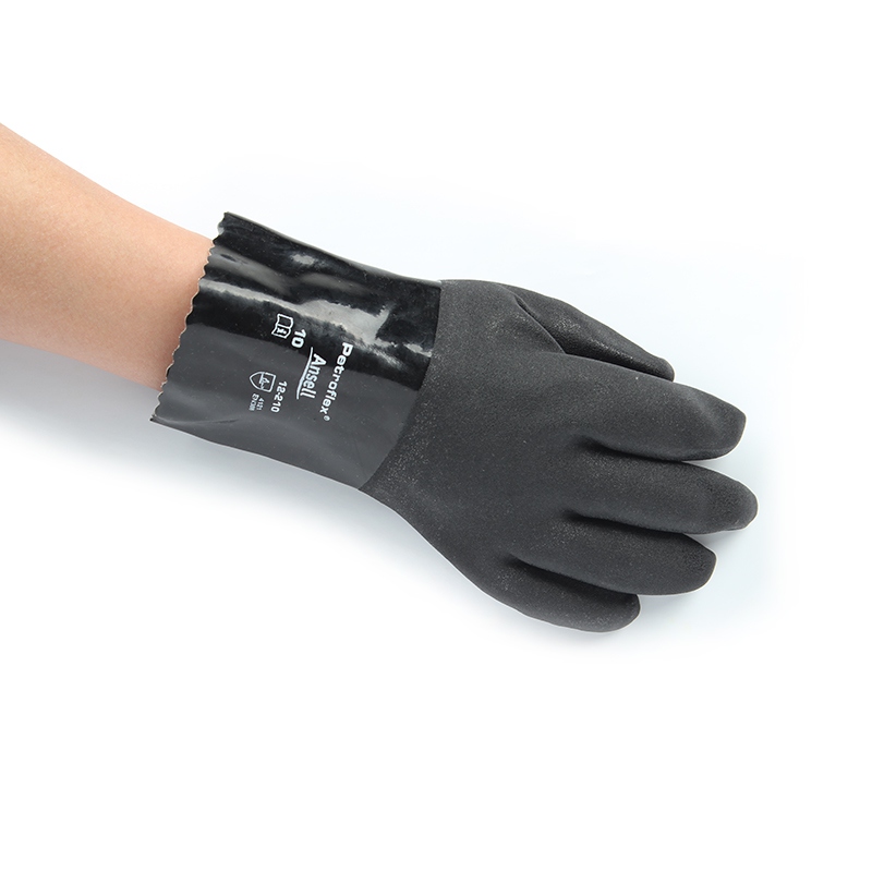 安思爾12-210聚氯乙烯防化手套圖1