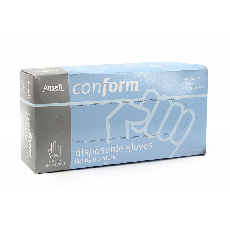 安思爾8445一次性天然乳膠手套圖4