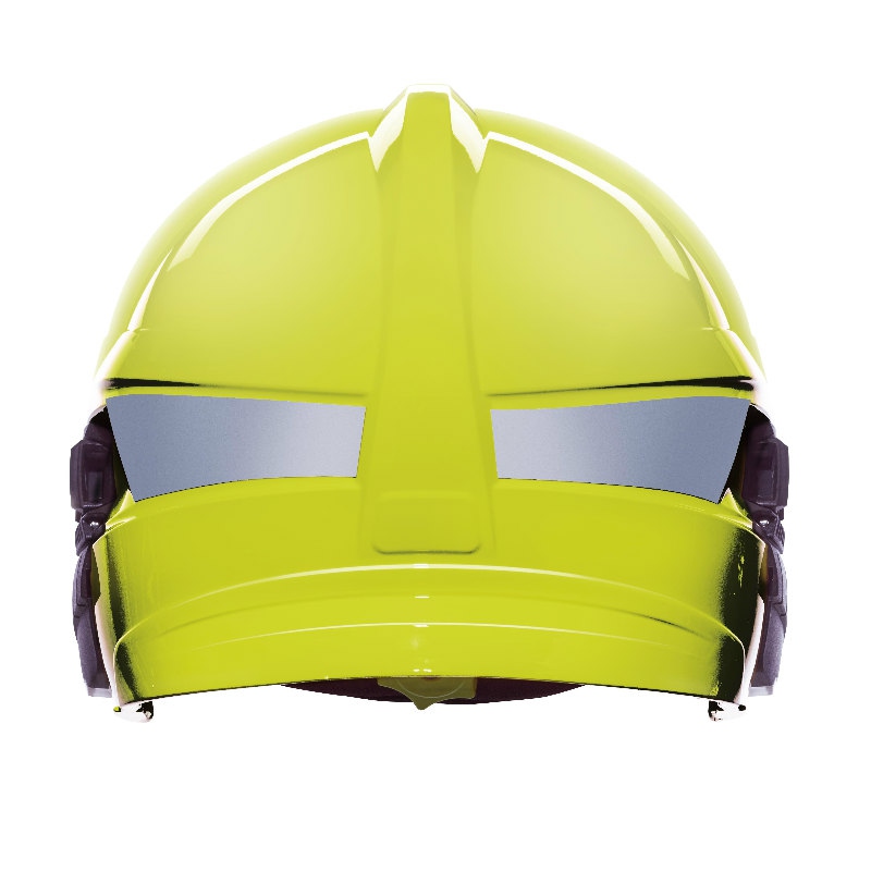 梅思安10158870黃色消防頭盔 圖1