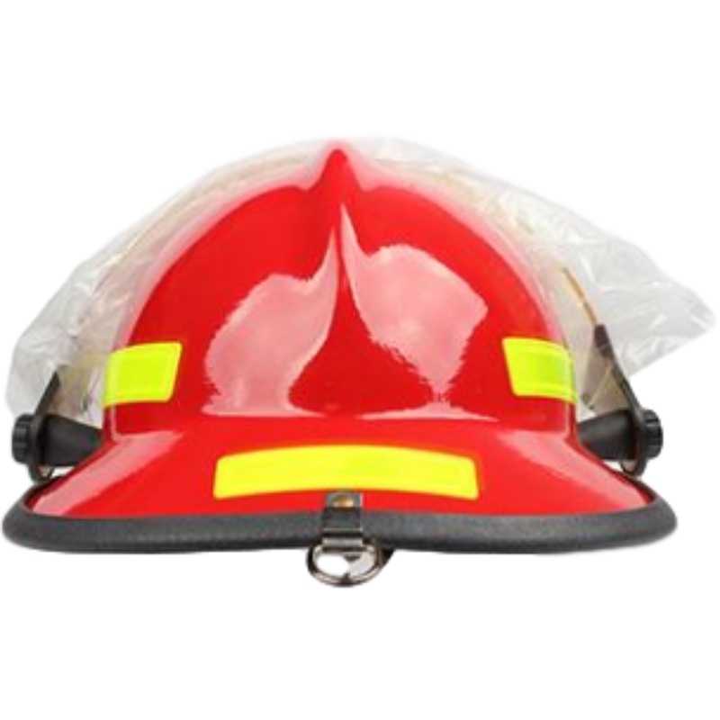 梅思安10107117-a紅色F3美式鋁質(zhì)披肩消防頭盔圖5