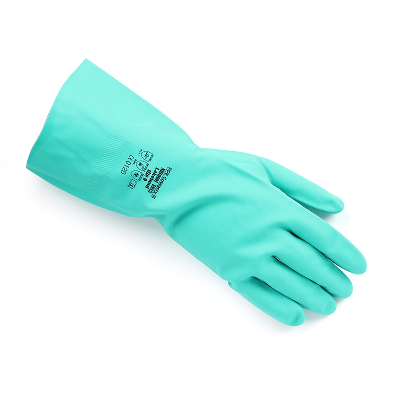 雷克蘭EN15丁腈橡膠高性能防化手套圖1