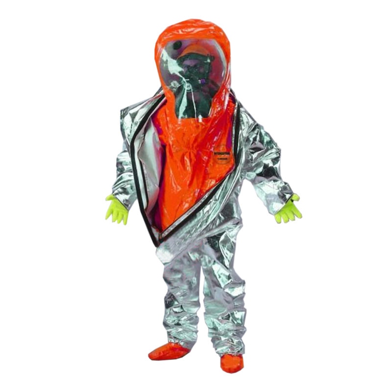 雷克蘭ICP645前入式A級氣密型隔熱防化服圖1