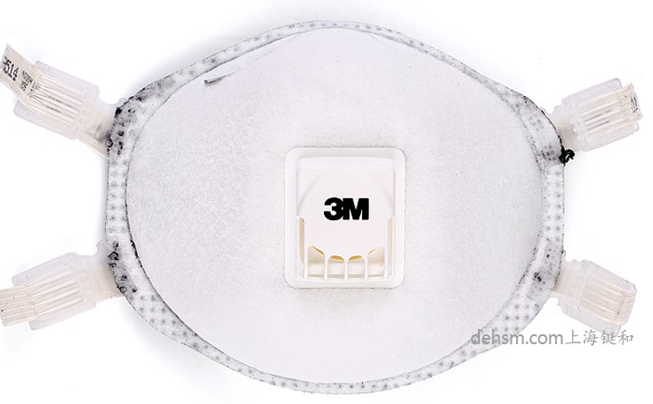3m8514焊接口罩正面圖