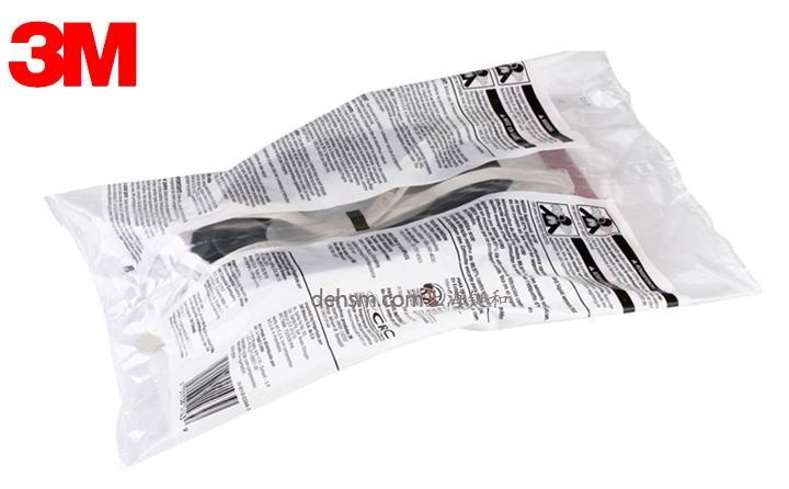 3M8233N100口罩包裝袋圖片-反面