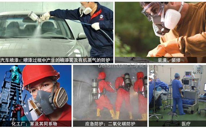 DH20154全面罩防毒面具使用領(lǐng)域